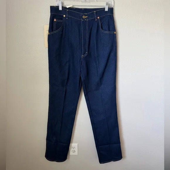 Vintage Ms Lee New Old Stock Comfort Stretch Straight Leg Jeans Women’s 16 NWT - Picture 2 of 5